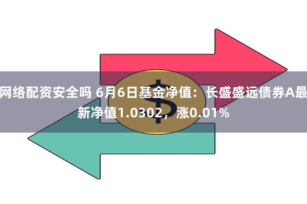 网络配资安全吗 6月6日基金净值：长盛盛远债券A最新净值1.0302，涨0.01%