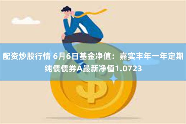 配资炒股行情 6月6日基金净值：嘉实丰年一年定期纯债债券A最新净值1.0723