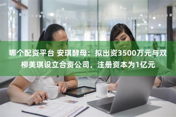 哪个配资平台 安琪酵母：拟出资3500万元与双柳美琪设立合资公司，注册资本为1亿元